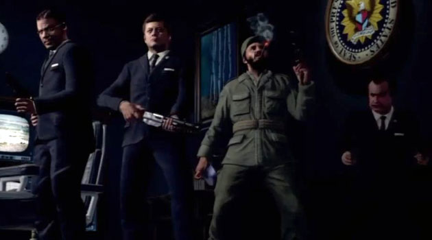 call of duty black ops jfk assassination. Call of Duty: Black Ops lets you play as JFK, Nixon, McNamara, 